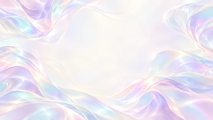淡いオーロラの背景