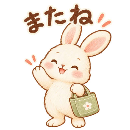 またね・うさぎ